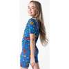 House Pride Bamboo Kids Pajama Short Set, Blue - Pajamas - 3
