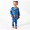 House Pride Bamboo Convertible Footie, Blue - Onesies - 3