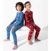 House Pride Bamboo Kids Pajamas, Blue - Pajamas - 7