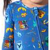 House Pride Bamboo Convertible Footie, Blue - Onesies - 7