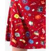 Hogwarts Express Bamboo Girls' Long Sleeve Dress, Red - Dresses - 3