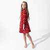 Hogwarts Express Bamboo Girls' Long Sleeve Dress, Red - Dresses - 6