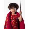 Hogwarts Express Bamboo Kids Pajama Short Set, Red - Pajamas - 4