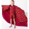 Hogwarts Express Bamboo Kids Pajama Short Set, Red - Pajamas - 6