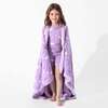 Hedwig's Magical Mail Bamboo Kids Pajama Short Set, Purple - Pajamas - 3