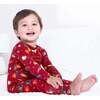 Hogwarts Express Bamboo Convertible Footie, Red - Onesies - 4