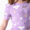 Hedwig's Magical Mail Bamboo Kids Pajama Short Set, Purple - Pajamas - 6