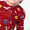 Hogwarts Express Bamboo Convertible Footie, Red - Onesies - 6