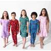 Hedwig's Magical Mail Bamboo Girls' Short Sleeve Dress, Purple - Dresses - 3