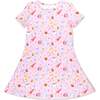 Happee Birthdae Harry Bamboo Girls' Short Sleeve Dress, Pink - Dresses - 1 - thumbnail