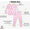 Happee Birthdae Harry Bamboo Kids Pajamas, Pink - Pajamas - 2
