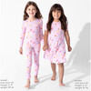 Happee Birthdae Harry Bamboo Girls' Short Sleeve Dress, Pink - Dresses - 5