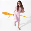 Happee Birthdae Harry Bamboo Girls' Short Sleeve Dress, Pink - Dresses - 7