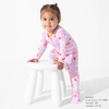 Happee Birthdae Harry Bamboo Convertible Footie, Pink - Onesies - 5