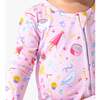 Happee Birthdae Harry Bamboo Convertible Footie, Pink - Onesies - 6