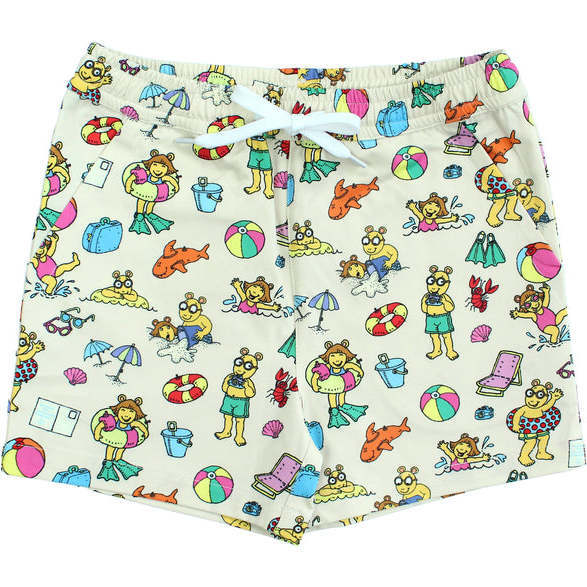 Arthur's Family Vacation Life Boy Swim Trunks