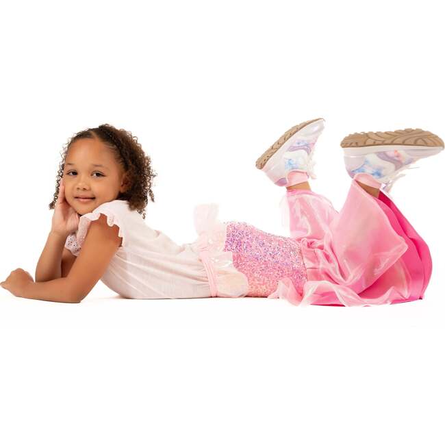 A Leading Role Pink Mermaid Premium Child Transformation Skirt - Skirts - 2