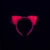 A Leading Role Pink Glow Cat Ears - Hair Accessories - 3