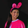 A Leading Role Pink Glow Bunny Ears - Hair Accessories - 2