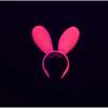 A Leading Role Pink Glow Bunny Ears - Hair Accessories - 3