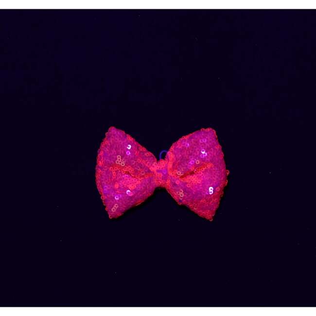 A Leading Role Pink Glow Bow Ties - Hair Accessories - 2