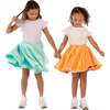 A Leading Role Orange Mermaid Premium Child Transformation Skirt - Skirts - 2