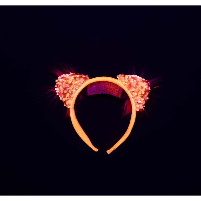 A Leading Role Orange Glow Cat Ears - Hair Accessories - 3