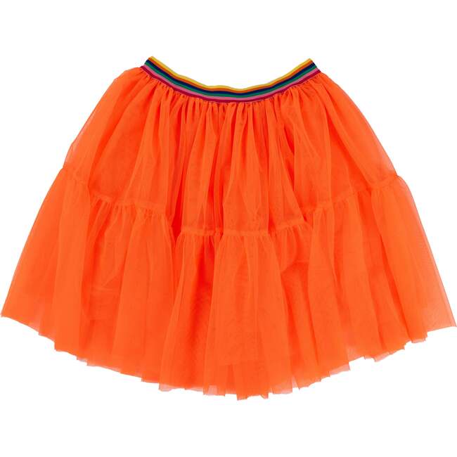 A Leading Role Child Short Orange Glow Skirt