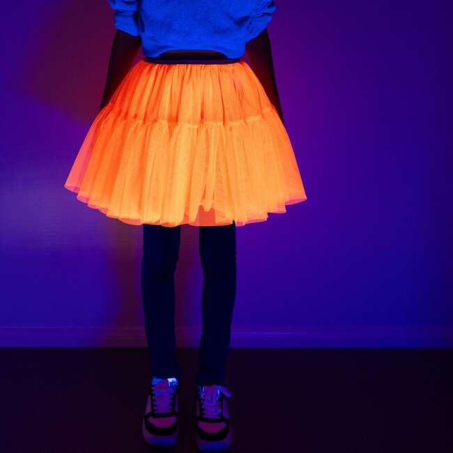 A Leading Role Child Short Orange Glow Skirt - Skirts - 2