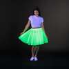 A Leading Role Adult Short Green Glow Skirt - Skirts - 2