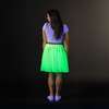 A Leading Role Adult Short Green Glow Skirt - Skirts - 3