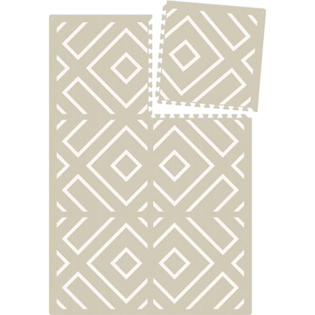 Modern Blocks Play Mat, Soft Sage - Playmats - 3