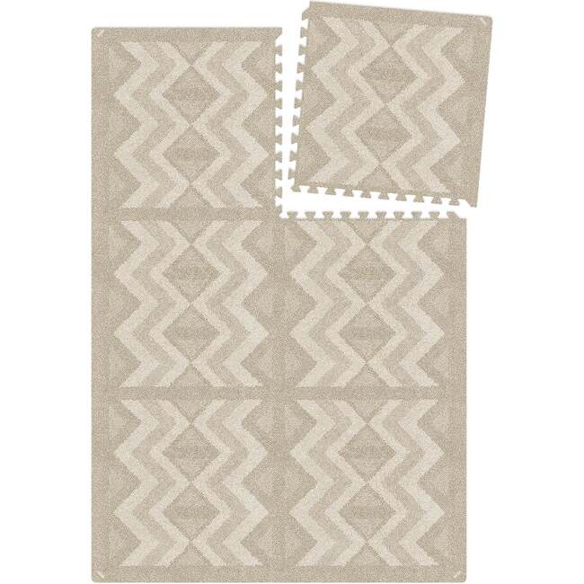 Kilim Play Mat, Truffle - Playmats - 4