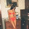 Polly Bikini Bottom, Cherry Cream Binded - Two Pieces - 2