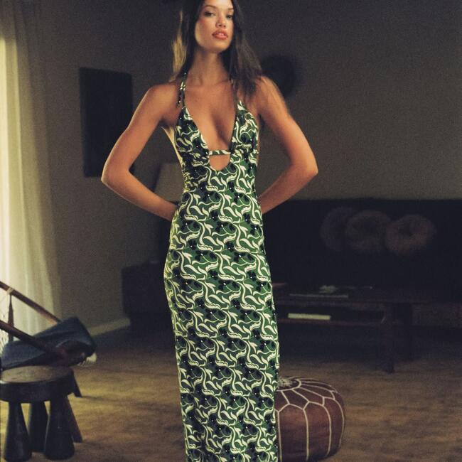 Emma Maxi Dress, Veronica Floral - Dresses - 2