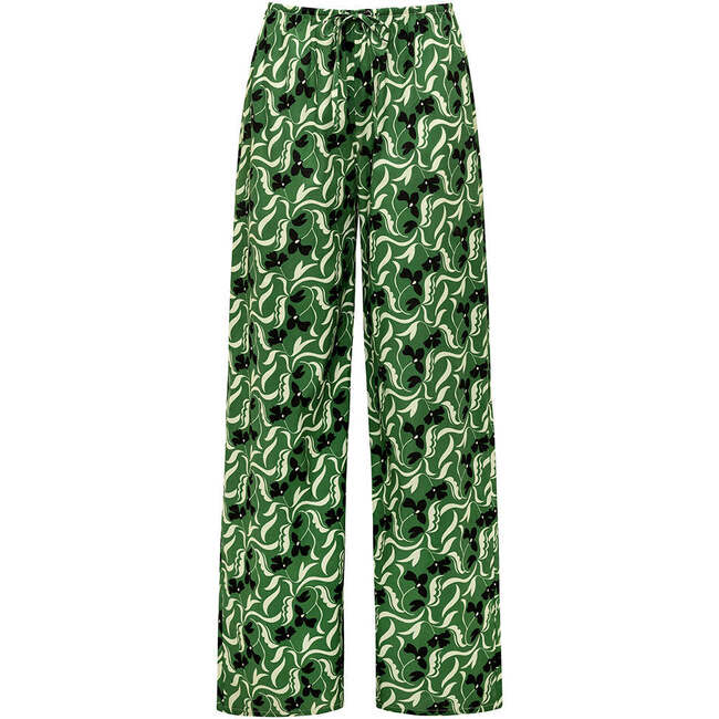Drawstring Wide Leg Pant, Veronica Floral