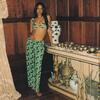Drawstring Wide Leg Pant, Veronica Floral - Pants - 2