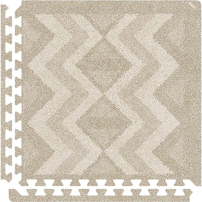 Kilim Play Mat, Truffle