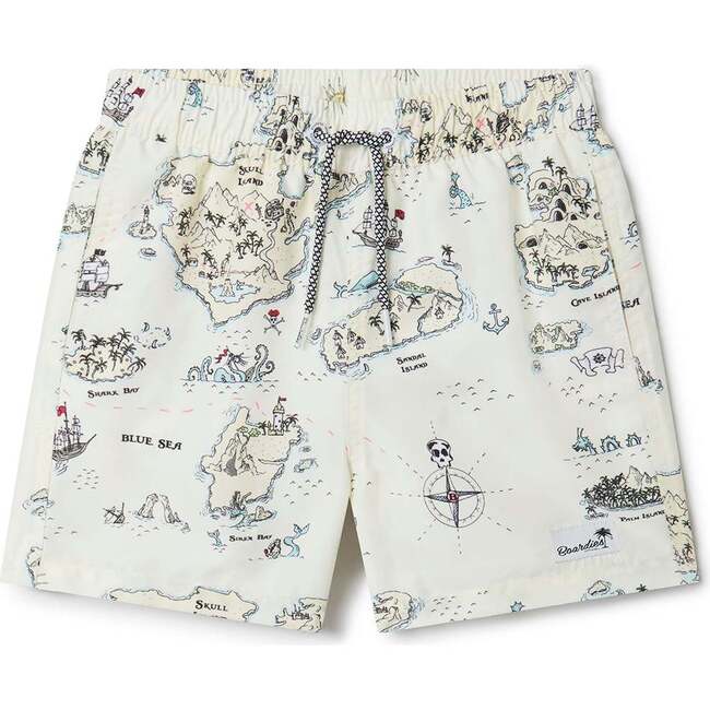 Boardies Treasure Map Kids Swim Shorts