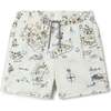 Boardies Treasure Map Kids Swim Shorts - Swim Trunks - 1 - thumbnail