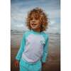Boardies Bacalar Blue Kids  Rash Guard - Rash Guards - 2