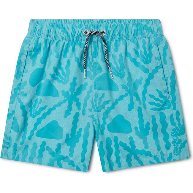 Boardies Bacalar Blue Kids Swim Shorts - Swim Trunks - 5