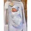 Bamboo Newborn Nest, Sunday Picnic Dusty Blue - Mixed Gift Sets - 2