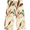 Mini Drawstring Wide-Leg Pant, Rooted Floral - Pants - 1 - thumbnail