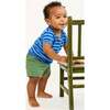 Willie Baby T-Shirt, Indigo Stripe - T-Shirts - 3