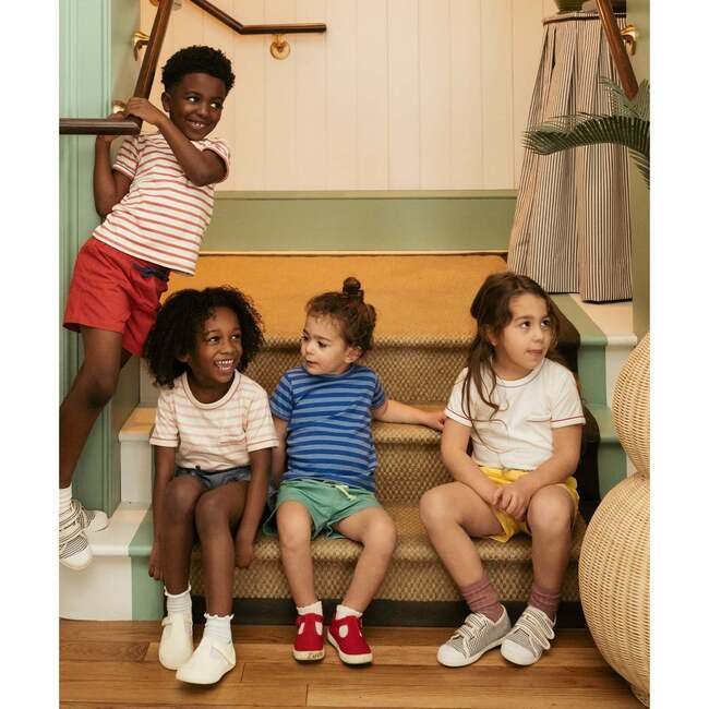 Willie Baby T-Shirt, Indigo Stripe - T-Shirts - 5