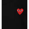 Heart T-Shirt, Black - T-Shirts - 3