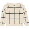 Windowpane Mist Sweater - Sweaters - 1 - thumbnail