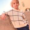Windowpane Mist Sweater - Sweaters - 2