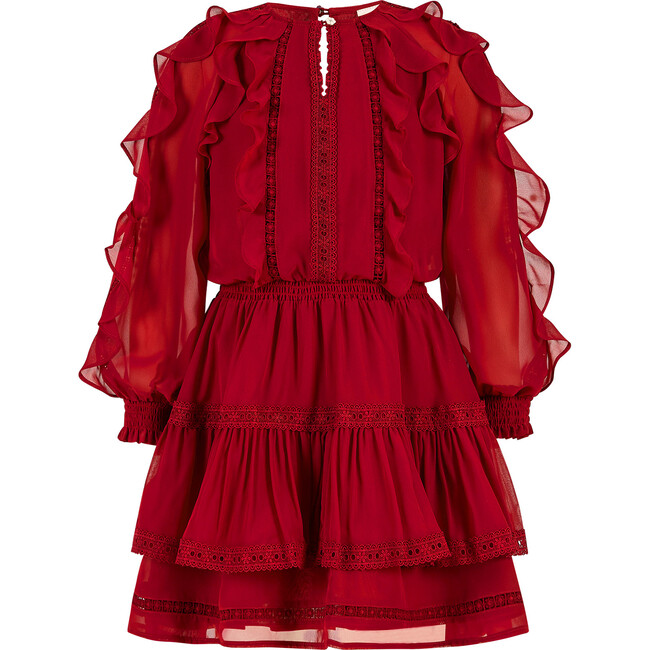 Rosie Mini Dress, Berry